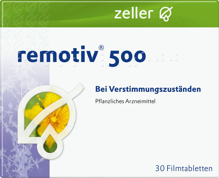 Verpackung der remotiv Filmtabletten