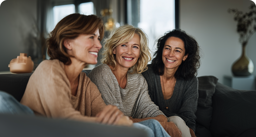 Frauengruppe in den Wechseljahren